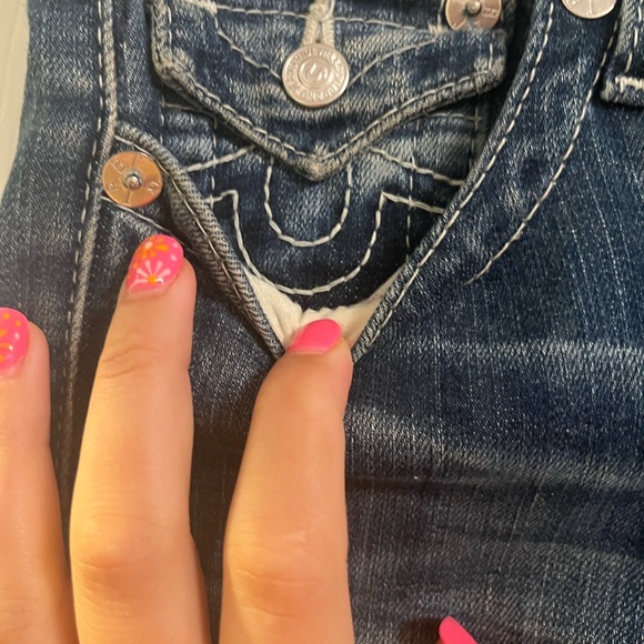 True Religion Swarovski crystal jeans - Picture 5 of 6